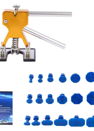 Car Dent Repair Kit Car Body Sheet Metal Paintless Dent Plastic Puller Auto Hail Pit Removal Repair Tools Hot Suction Cup Set