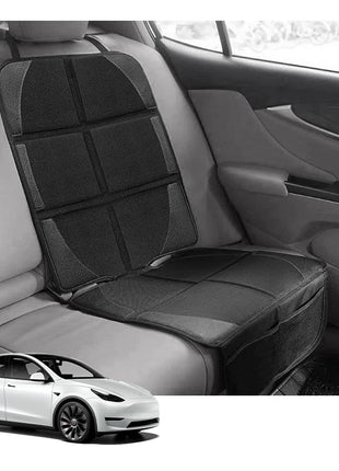 Car Seat Cover for Tesla Model 3 Y Juniper 2026 Oxford PU Leather Protector Mats Child Baby Cushion Protective Mat For Baby Kids