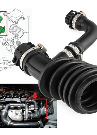 AIR FILTER FLOW INTAKE HOSE PIPE FOR FORD FOCUS MK2 C-MAX VOLVO 1.6 TDCi 7M519A673EJ 1673571