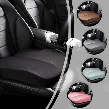 Car Booster Seat Cushion Heightening Height Boost Mat Breathable Portable Car Seat Pad Fatigue Relief Suitable For Cars