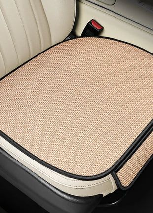 Breathable Ice Silk Car Seat Cushion Non-slip and Wear-resistant Solid Color Ice Silk Car Seat Cover, Universal Fit Most Cars