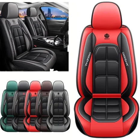Car seat cushion Four Seasons universal new seat cover Leather seat cover Ice silk seat cushion Fully wrapped seat cushion