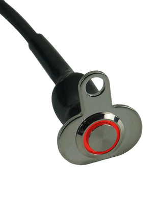 3 Color Lights Motorcycle Switch ON-OFF Handlebar Adjustable Mount Waterproof Switches Button DC12V Headlight