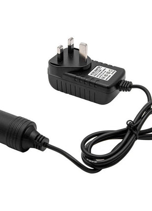 1Pc Universal Black 220V to 12V 50hz Portable Car Cigarette Lighter Socket Adapter Converter Parts US/EU/UK