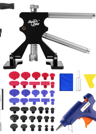PDR Car Dent Repair Tools Kits,Professional Auto Body Dint Hail Damage Tools Kit,Paintless Dent Removal Puller Tool