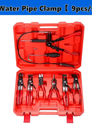 Hose Clamp Pliers, Wire Long Reach Hose Clamp Pliers Set Fuel Oil Water Hose Auto Tools Coolant Radiator Heater and Water Hose