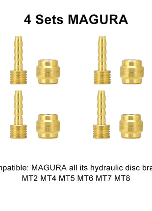 Mountain Bike oil needle Brake olive head For SHIMANO DEORE BH90 BH59 SRAM MAGURA oil brake hose Connecting Insert