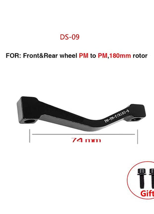 Bike Disc Brake Rotor Mount Adapter MTB Ultralight Bracket IS PM A B to PM A Bicycle Disc Brake Adaptor for 140 160 180 203mm