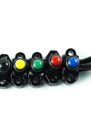 Universal 7/8 inch Motorcycle Switch Handlebar Mount Electric Power Start Kill Horn Fog Light With Wire Harness Button