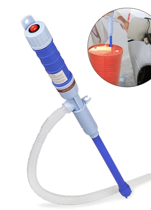 1pc Electric Oil Pump Siphon Liquid Transfer Pump Handheld Pump Battery Operated Water Gas Tools Portable Car Siphon Petrol Fuel