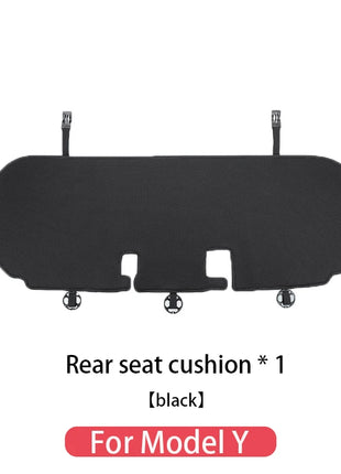 For Tesla Model Y/3 2018-2026 / Y juniper Ice silk seat cover cushion Ventilation Breathability Comfortable car seat accessories