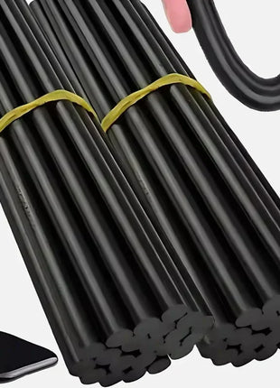 10-30PCS Hot Melt Glue Stick Black 7mm High Adhesive for Paintless Dent Repair Car Hail Removal DIY Plastic Fixing