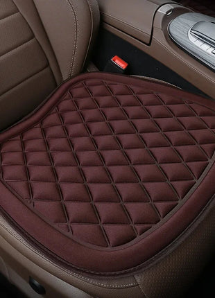 Car Seat Cushion Driver Seat Cushion with Comfort Memory Foam & Non-Slip Rubber Vehicles Office Chair Home Car Pad Seat Cover