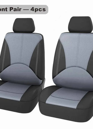 Universal 5-Seats Car Seat Cover Elastic Breathable leather Comfort Fit for most Cars