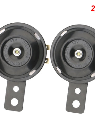 Motorcycle Electric Horn Kit Universal Waterproof Round Loud Horn Speakers 12V Horn 1.5A 105db Signal for Motorcycle Accessories