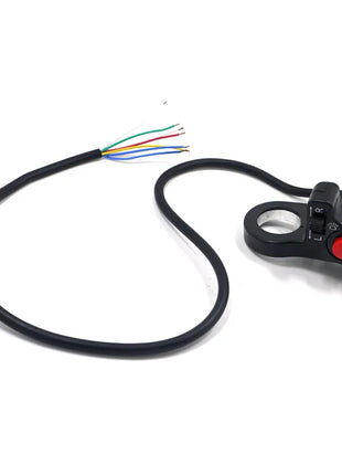 Modified Motorcycle Handlebar Switch Electric Bike Scooter Horn Turn Signals On/Off Button Light Switch Motorcycle 7/8 Hand Bar