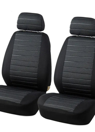 Universal Car Seat Covers Full Set Cloth Set for Most Sedans Vans SUVs Trucks Car Seat Protector Front and Rear Back Seat Covers