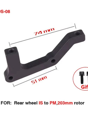 Bike Disc Brake Rotor Mount Adapter MTB Ultralight Bracket IS PM A B to PM A Bicycle Disc Brake Adaptor for 140 160 180 203mm
