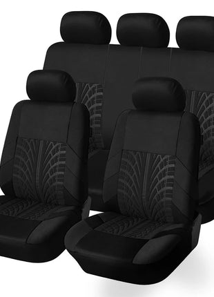 Customized Four Seasons Universal Polyester Full Set Car Seat Covers