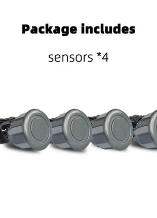 4PCS 22mm Ultrasonic Parking Sensors Reverse Backup Radar System Choose From Red, Black, White, Silver, Gray, Gold, and More!