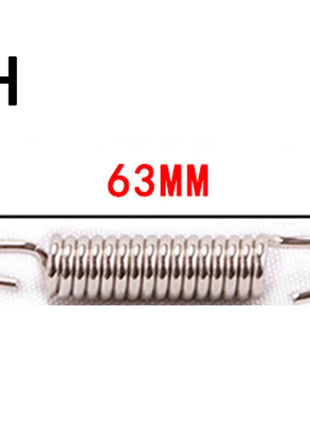 2pcs 43mm-92mm Motorcycle Exhaust Spring Hooks Stainless Steel Exhaust Front Middle Link Pipe Rotatable Muffler  Springs