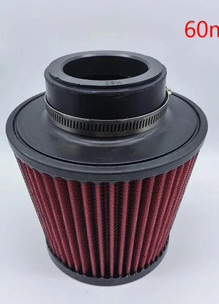 2.5 3 3.5 4 Inch Car Intake Air Filter for K＆N 14084-2 Universal High Flow Cone 102 89 76 70 63.5 60mm KN Tapered Mushroom Head