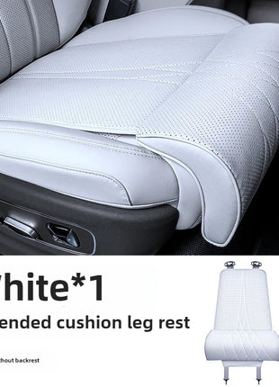 New Car Seat Leg Support Extension Suede Universal Auto Seat Extender Leg Cushion For Driver Memory Foam Seat Padding Mat Cover