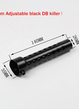 Universal Motorcycle 35mm 42mm 45mm 48mm 60mm DB Killer Exhaust Can Muffler Insert Baffle DB Killer Silencer Stainless Steel