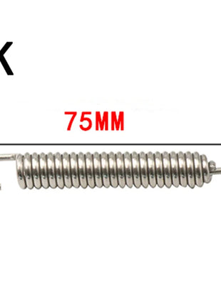 2pcs 43mm-92mm Motorcycle Exhaust Spring Hooks Stainless Steel Exhaust Front Middle Link Pipe Rotatable Muffler  Springs