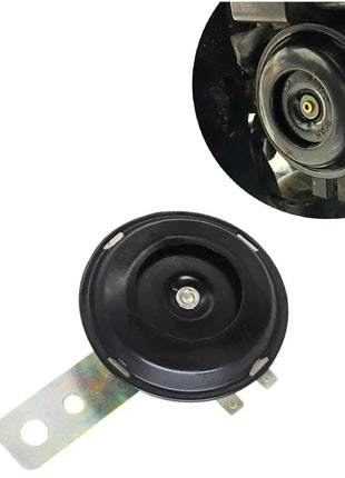 Motorcycle Horn 12V Super Loud Waterproof Round Speaker Universal Scooter Motorbike E-Bikes Mopeds Electric Horn Kit Accessories