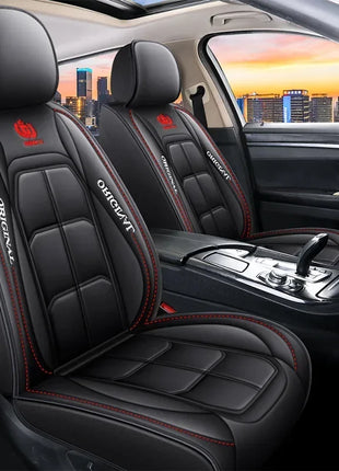 Car seat cushion Four Seasons universal new seat cover Leather seat cover Ice silk seat cushion Fully wrapped seat cushion