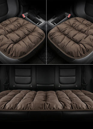 Car Seat Cushion Seat Cover General Front Rear Full Set Down Feather Breathable Protector Mat Pad Auto Accessories for Most Cars