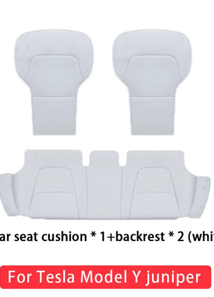 For Tesla Model Y 2025 2026 juniper Ventilation leather seat cover cushion Breathability Comfortable  seat Interior accessories
