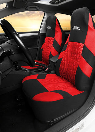 2pcs Front High Bucket Car Seat Covers Universal for Most Cars Sport Seat Protector for Peugeot 107 for 1983 Camaro for Twingo 3
