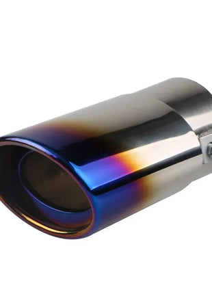 Car Accessories Automobile Exhaust Pipe Sleeve Tail Throat Muffler Tip Gold Silencing Stainless Steel Modified Exhaust Pipe