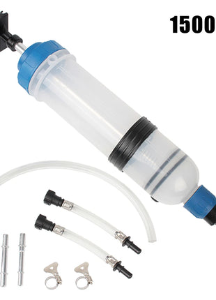 200cc 500cc 1500cc Fuel Transfer Filling Syringe Injecting Pump Suction Vacuum Brake Liquid Manual Car Oil Fluid Extractor
