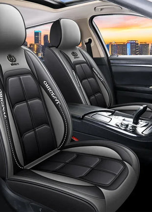 Car seat cushion Four Seasons universal new seat cover Leather seat cover Ice silk seat cushion Fully wrapped seat cushion