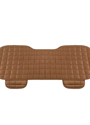 Car Seat Cover Front Rear Flocking Cloth Cushion Non Slide Winter Auto Protector Mat Pad Keep Warm Universal Fit Truck Suv Van
