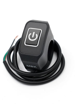 Universal Motorcycle Handlebar Switch Button 12V Button Connector Switch for Electric Star Pressure Waterproof Control Switch