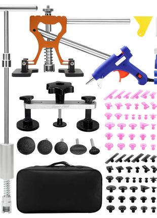 PDR Car Dent Repair Tools Kits,Professional Auto Body Dint Hail Damage Tools Kit,Paintless Dent Removal Puller Tool