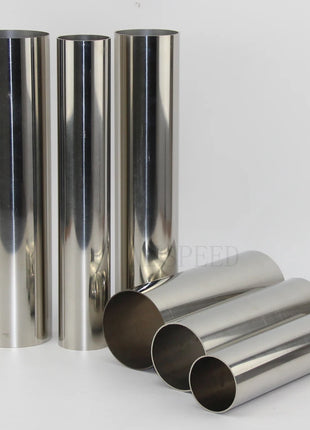 Car Exhaust pipe muffler connection wall thickness 1.2mm 304 stainless steel pipe outer diameter 32/38/51/63/76/89mm steel pipe