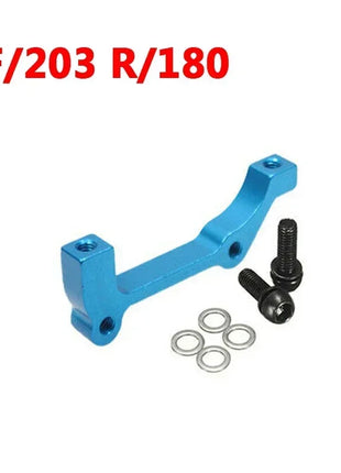 MTB Bike Disc Brake Rotors Front Rear 180mm 203mm IS/PM Caliper Adapter Aluminium Alloy Post Mount Bicycle Accessorie Adaptor