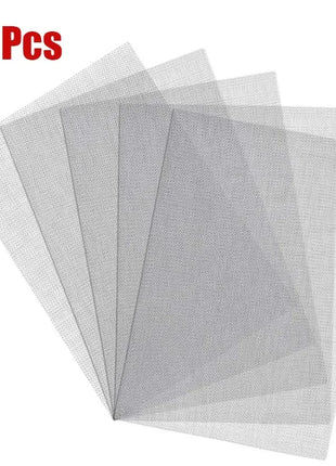 1-5Pcs Car Bumper Stainless Steel Repair Net Plastic Crack Repair Mesh Net for Bumper Body Vents Welding Tools Car Accessories