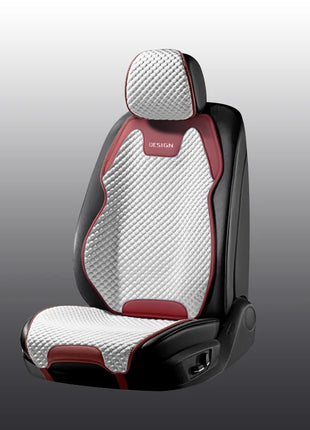 Ice Silk Car Seat Cushion Ventilation Comfortable, Durable Four Seasons Universal Split Single Car Front Seat Cover