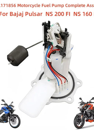 Motorcycle Fuel Pump Complete Assembly JL171856 For Bajaj Pulsar NS 200 FI NS 160 FI NS200 NS 200 Gasoline Pump Assembly