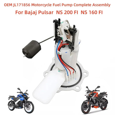 Motorcycle Fuel Pump Complete Assembly JL171856 For Bajaj Pulsar NS 200 FI NS 160 FI NS200 NS 200 Gasoline Pump Assembly