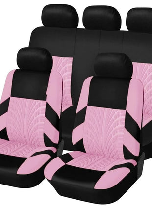 Customized Four Seasons Universal Polyester Full Set Car Seat Covers