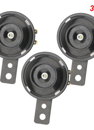 Motorcycle Electric Horn Kit Universal Waterproof Round Loud Horn Speakers 12V Horn 1.5A 105db Signal for Motorcycle Accessories