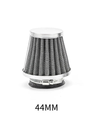 1pc Universal 35-60mm Motorcycle Tapered Air Filter Cleaner Dirt Pit High Air Flow Filter Conical Air Filter Dirt Cleaner