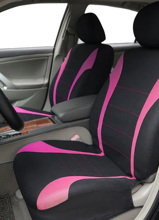 Universal Car Seat Covers Polyester Fabric Fit For Most Car Suv Truck With Airbag Compatible Car Accessories Interior Seat Cover
